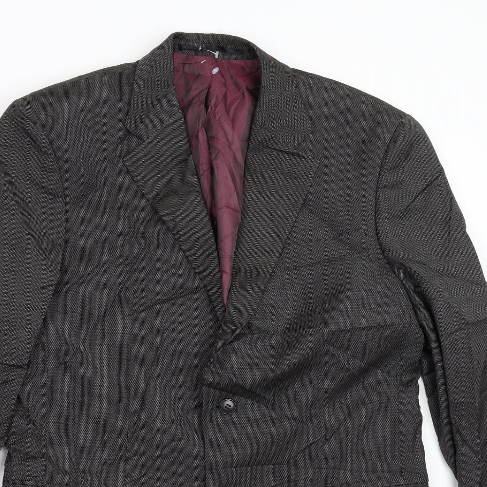 Mens UK Size 38 John Lewis Regular Grey Suit Jacket