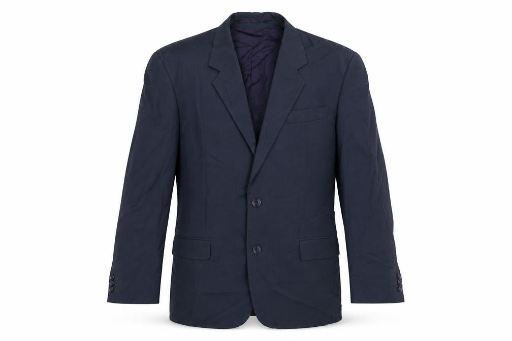 Mens UK Size 44 David Moss Regular Blue Suit Jacket