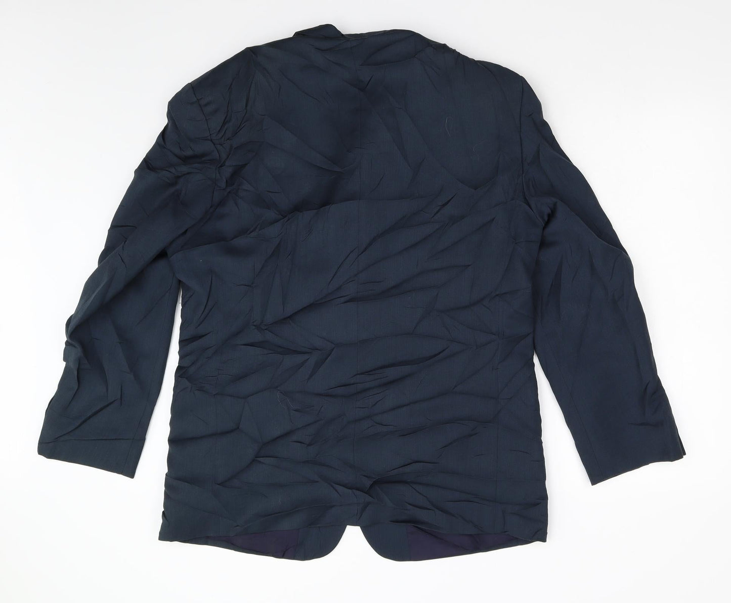 Mens UK Size 44 David Moss Regular Blue Suit Jacket