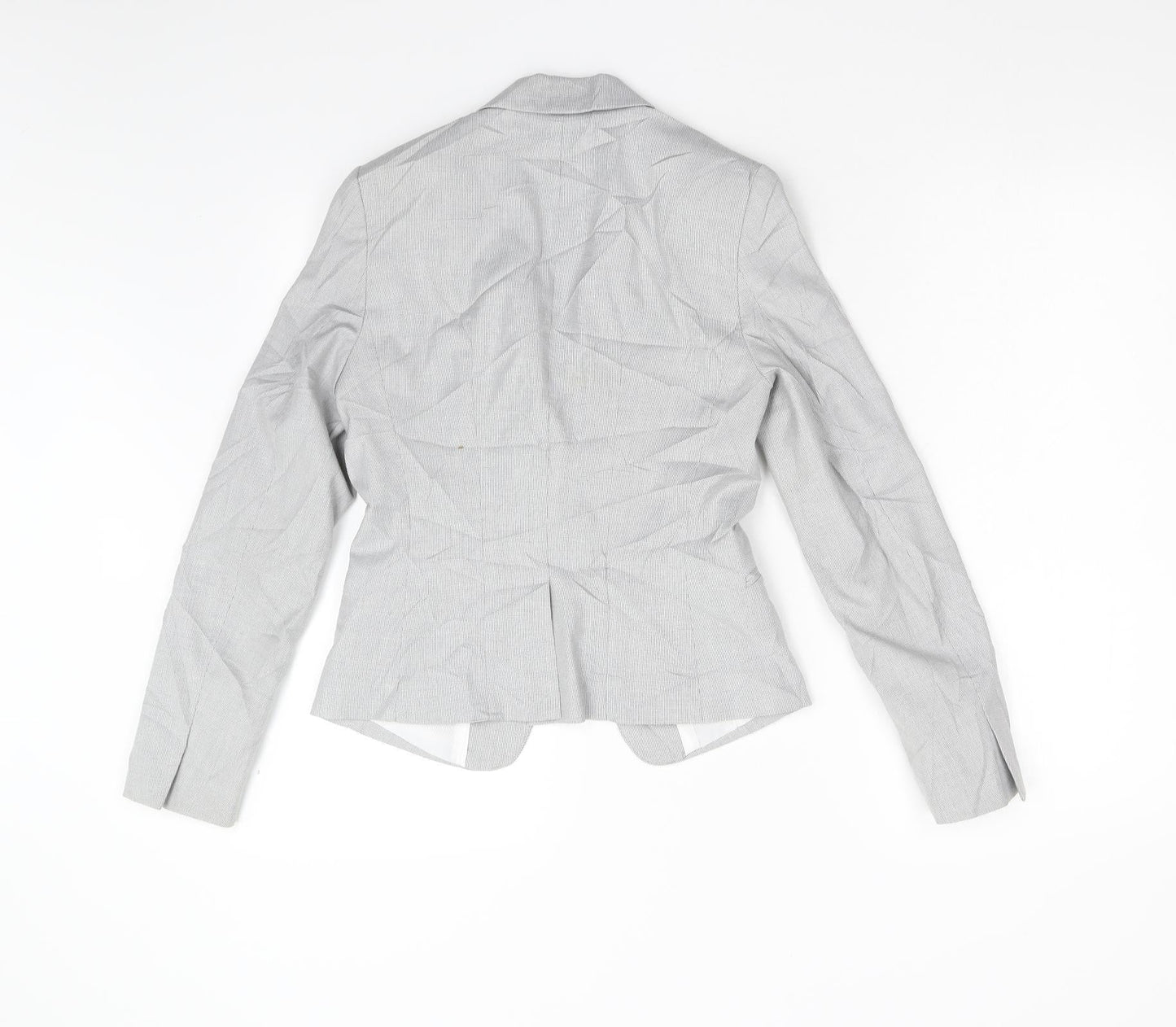 H&M Womens Grey   Jacket Blazer Size 32