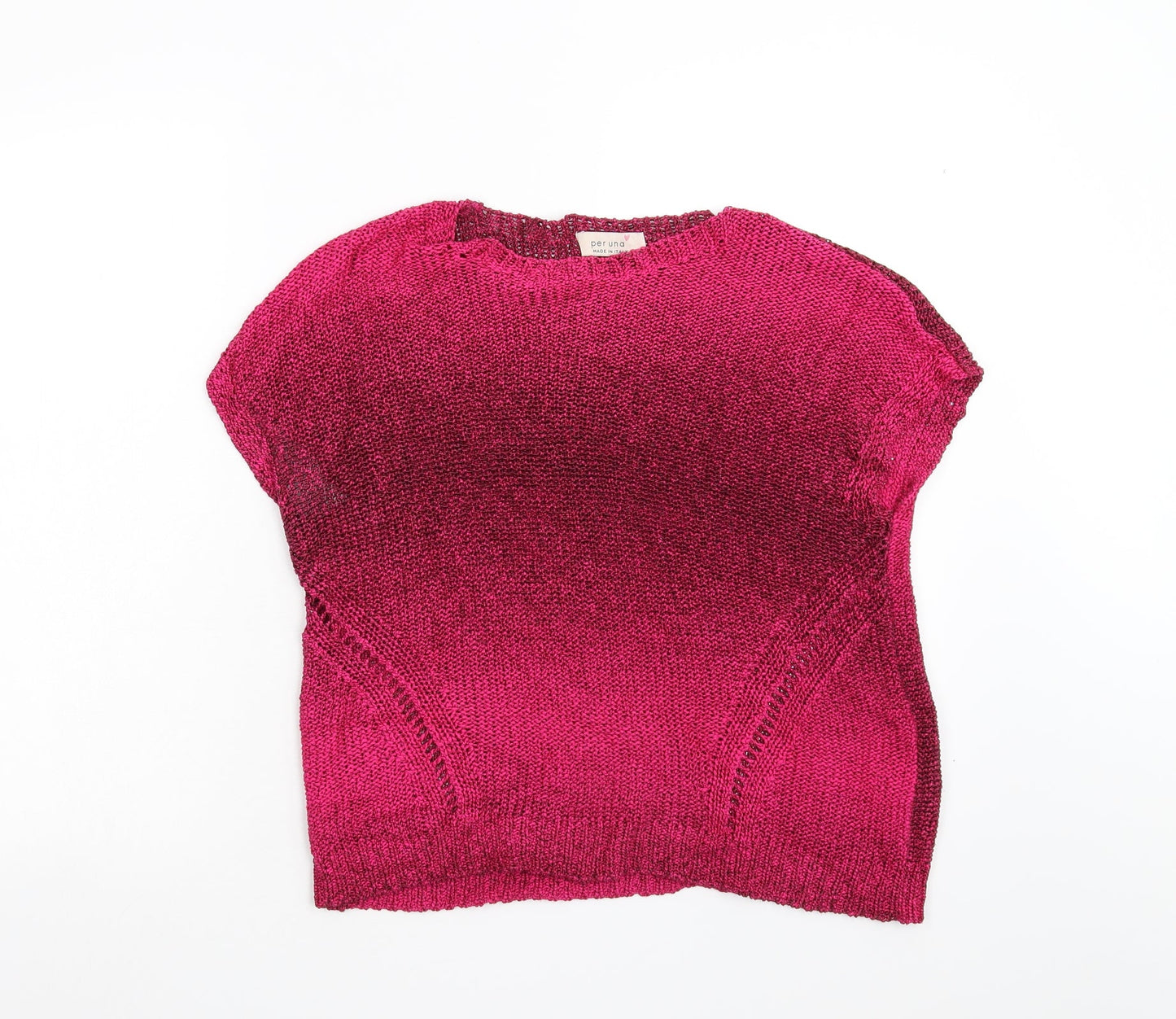 Womens UK Size 14 Per Una Pink Pullover Jumper