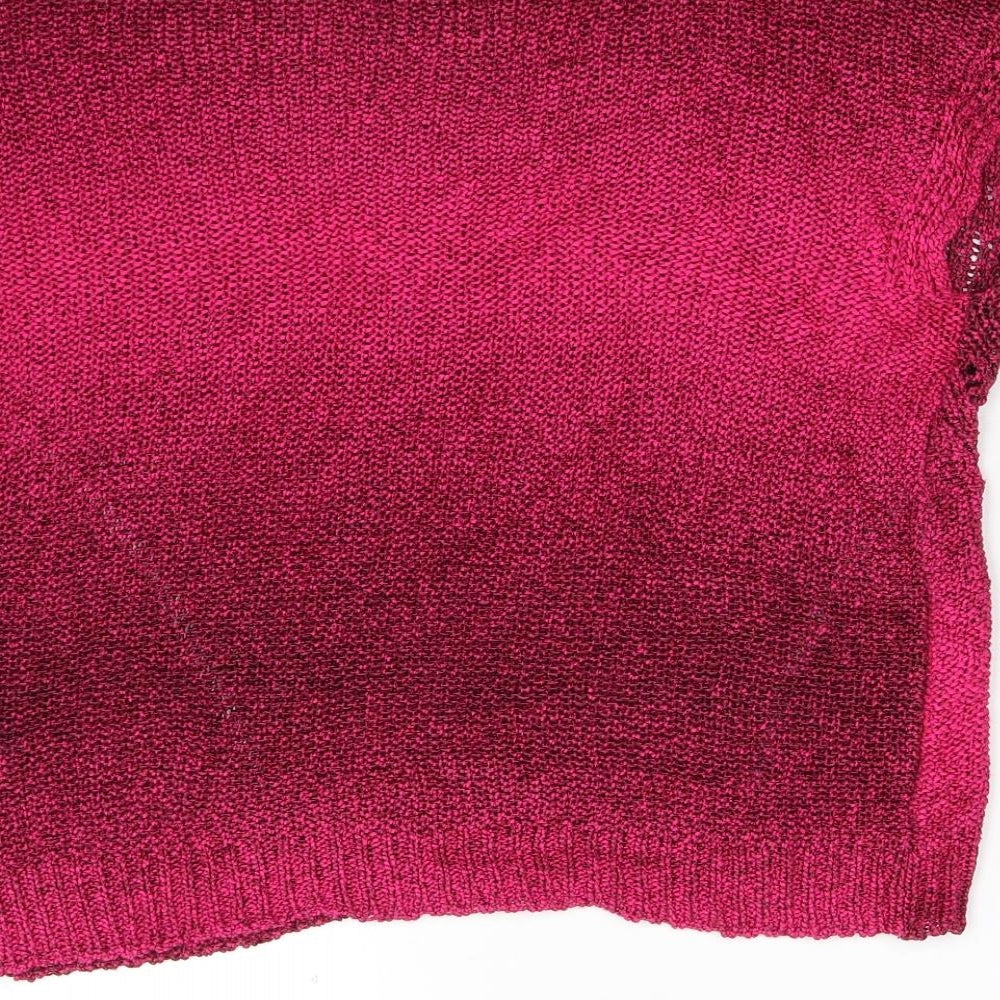Womens UK Size 14 Per Una Pink Pullover Jumper