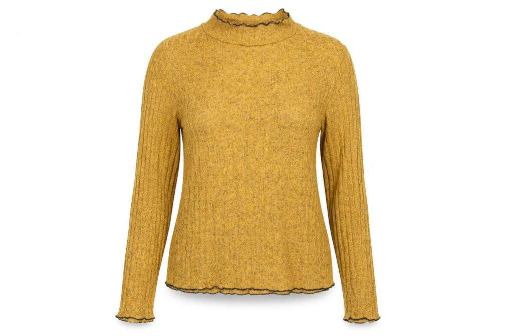Womens UK Size L Primark Yellow Pullover Jumper