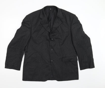 Mens UK Size 42 Burton Regular Grey Suit Jacket