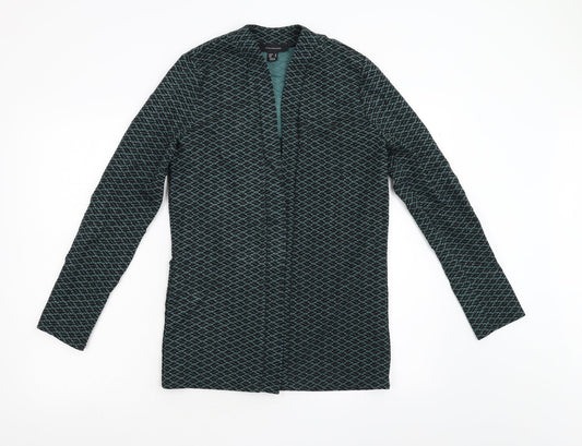 Primark Womens Green Geometric  Jacket  Size 10