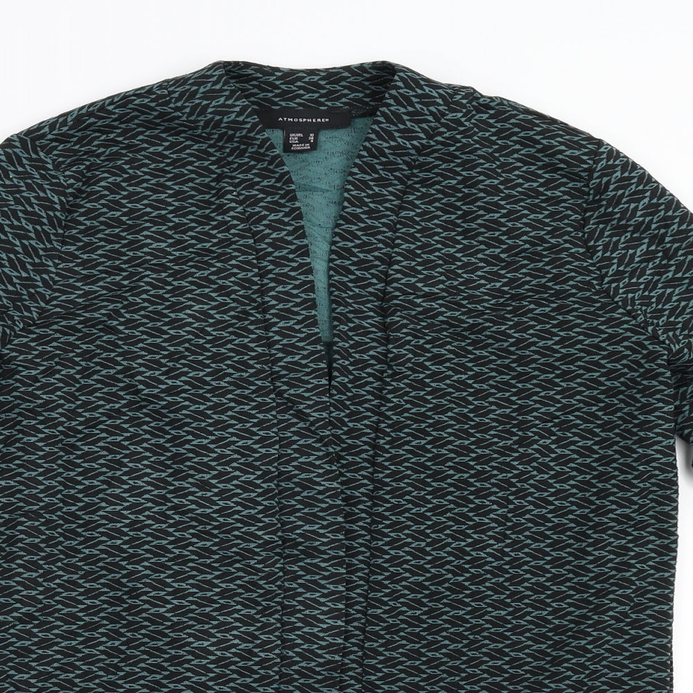 Primark Womens Green Geometric  Jacket  Size 10