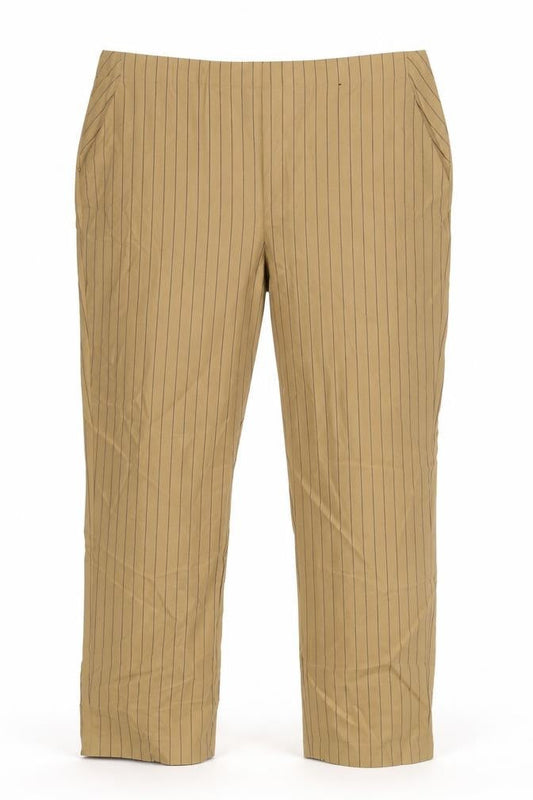 Womens UK Size 22 Autograph Regular Fit  Brown Trousers
