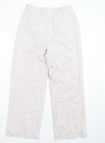 Womens UK Size 8 Preworn Regular Fit  Pink Trousers