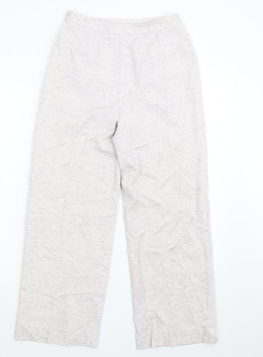 Womens UK Size 8 Preworn Regular Fit  Pink Trousers