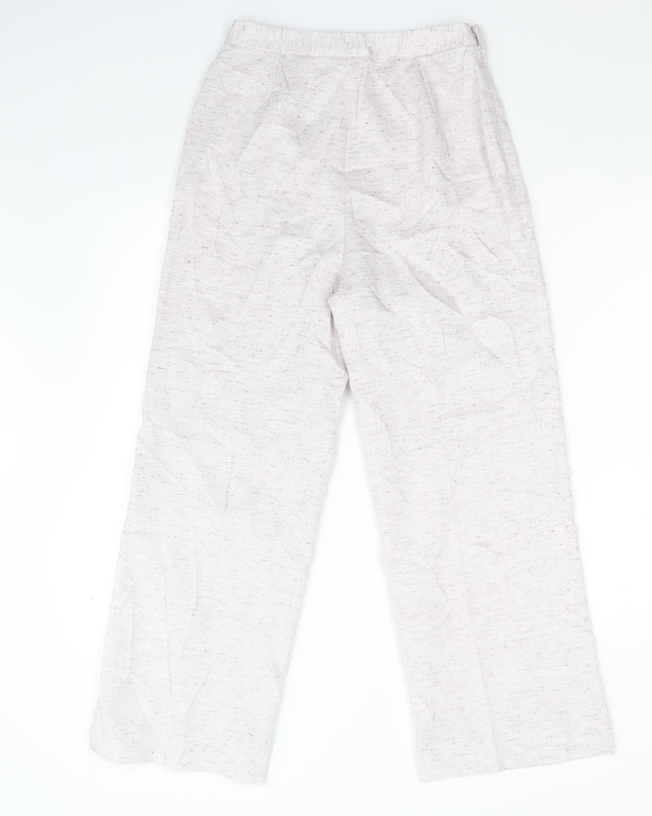 Womens UK Size 8 Preworn Regular Fit  Pink Trousers