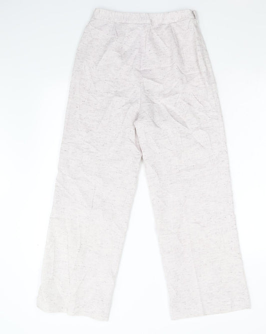 Womens UK Size 8 Preworn Regular Fit  Pink Trousers