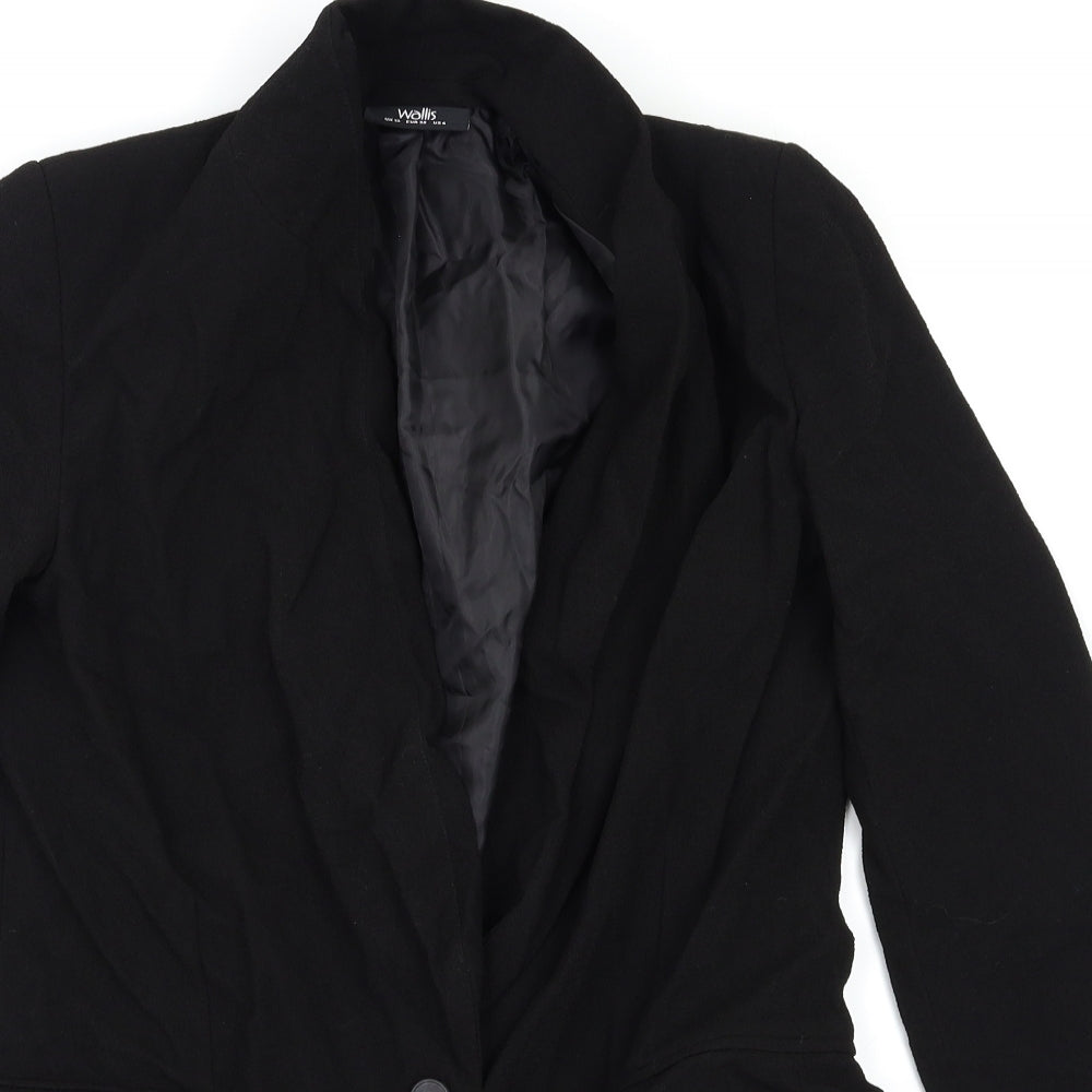 Womens UK Size 10 Wallis Black Jacket