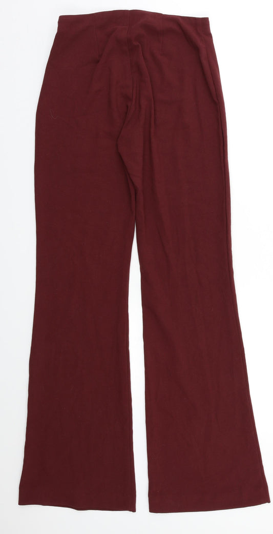 Womens UK Size S H&M Regular Fit  Purple Trousers