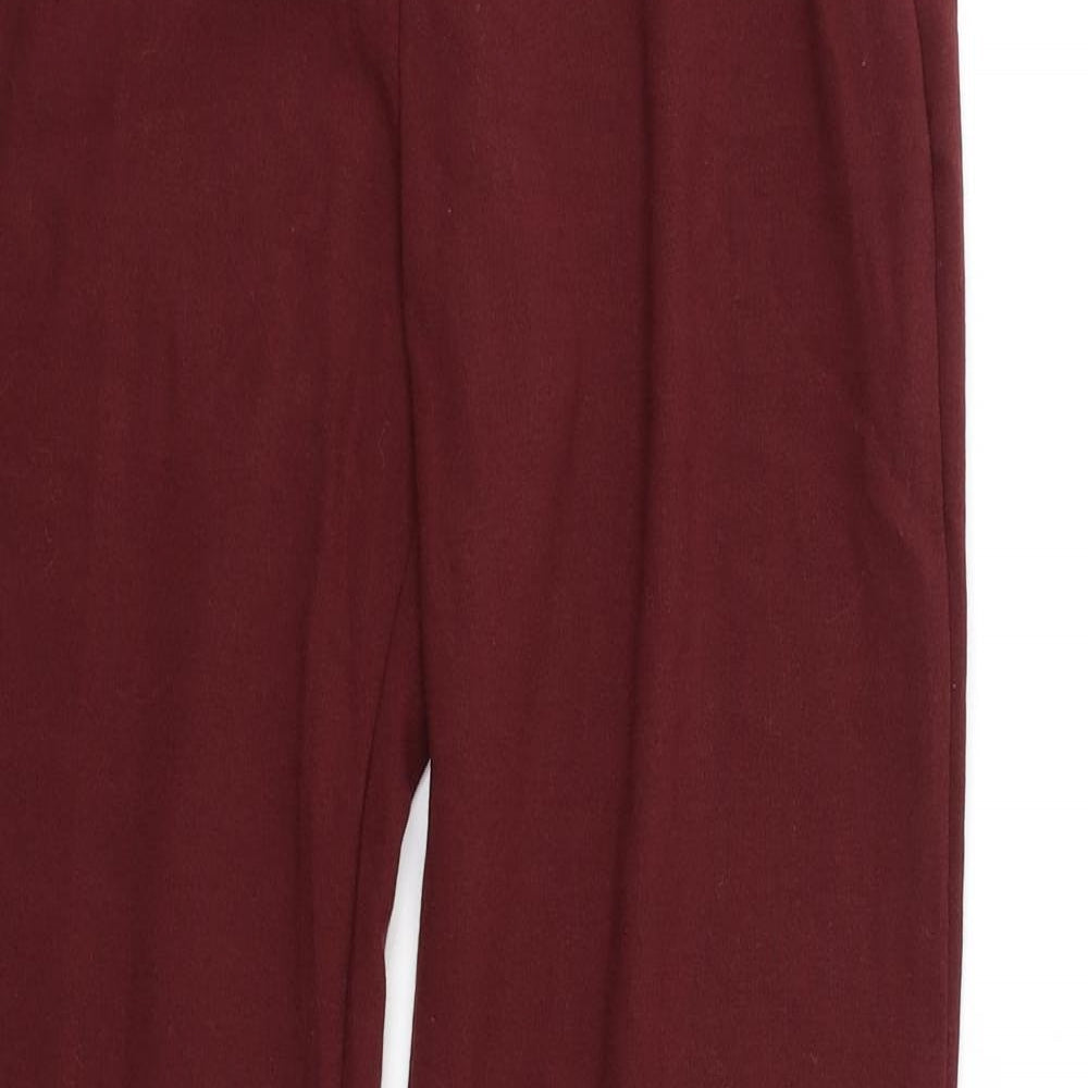 Womens UK Size S H&M Regular Fit  Purple Trousers