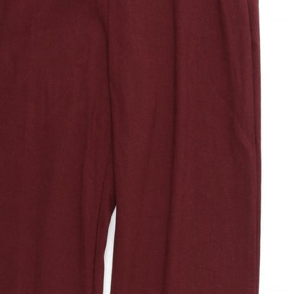 Womens UK Size S H&M Regular Fit  Purple Trousers