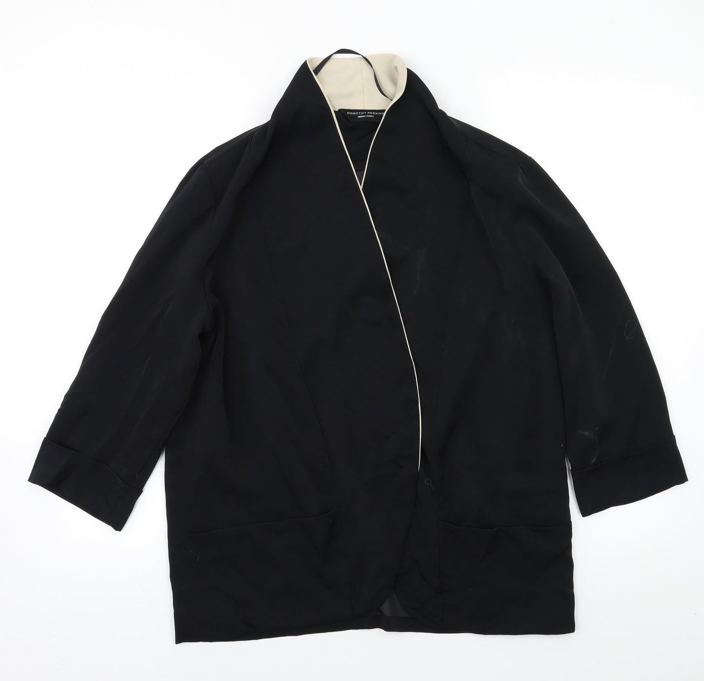 Womens UK Size M Dorothy Perkins Black Jacket