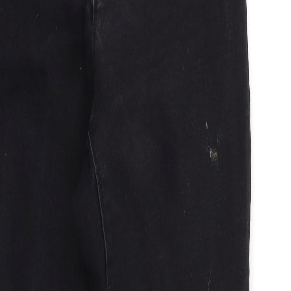 Denim & Co. Womens Black   Skinny Jeans Size 10 L30 in