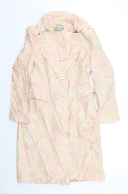 Womens UK Size 12 Wallis Beige Overcoat