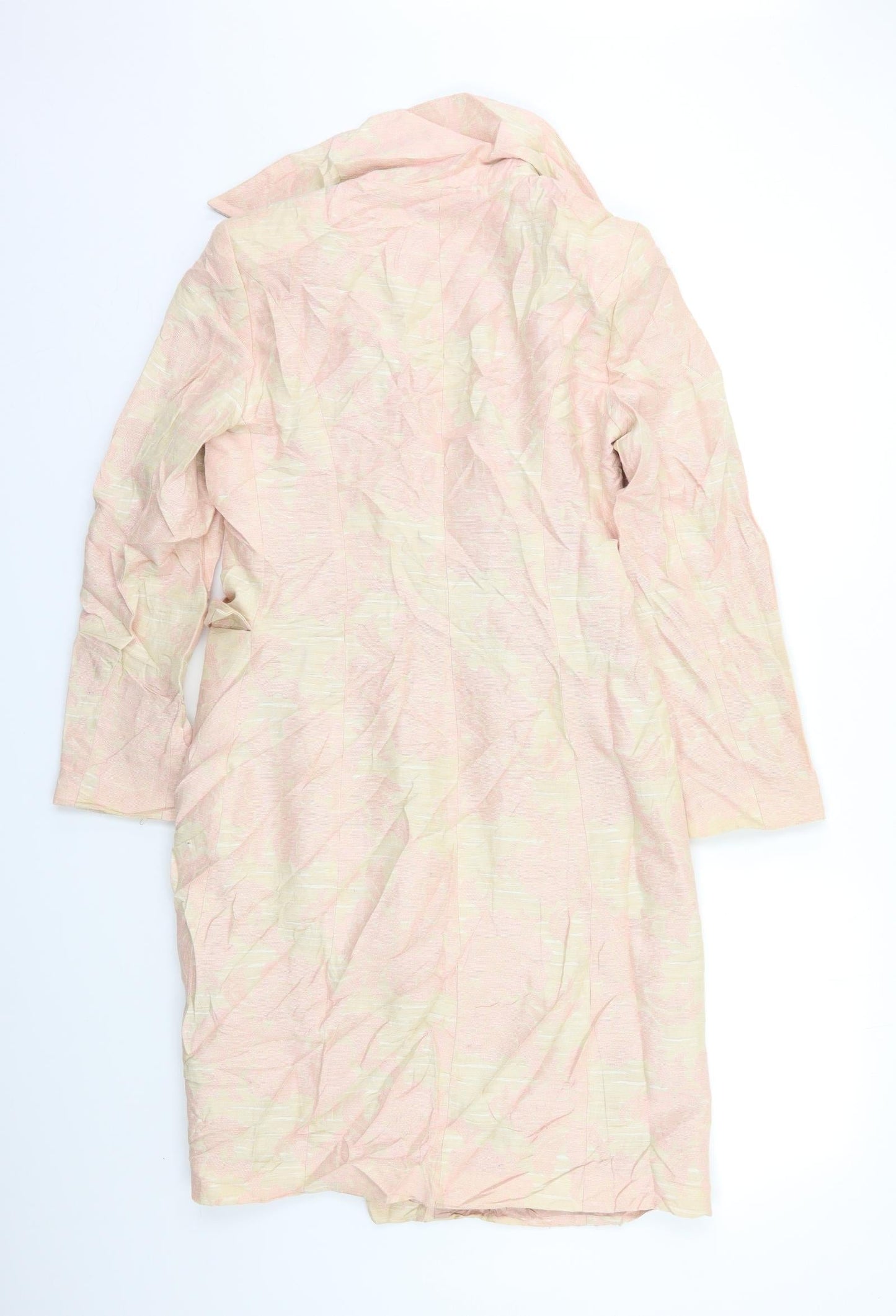Womens UK Size 12 Wallis Beige Overcoat