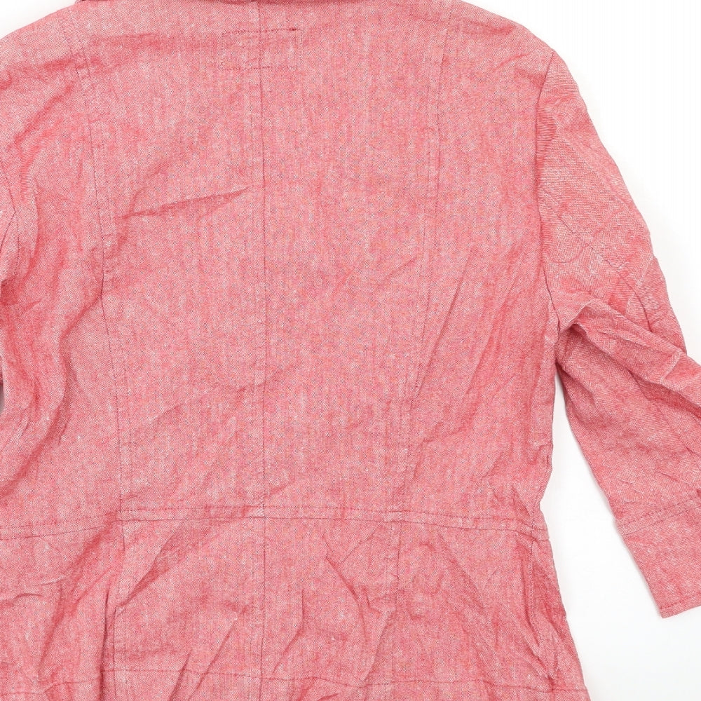 Womens UK Size 10 Per Una Red Jacket