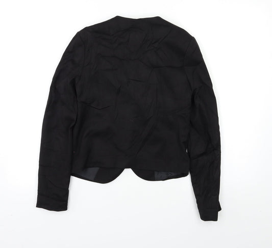 Womens UK Size S H&M Black Jacket
