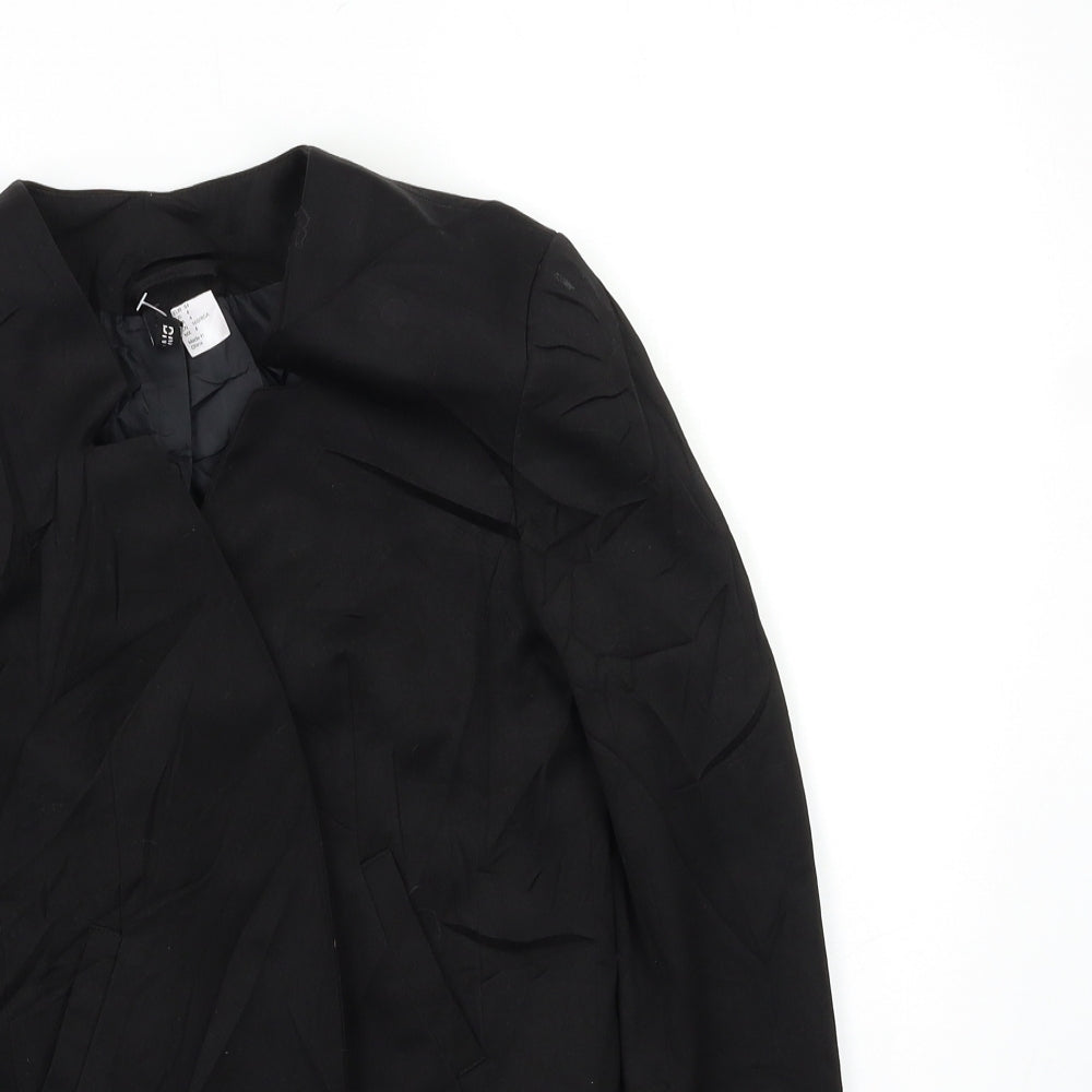 Womens UK Size S H&M Black Jacket