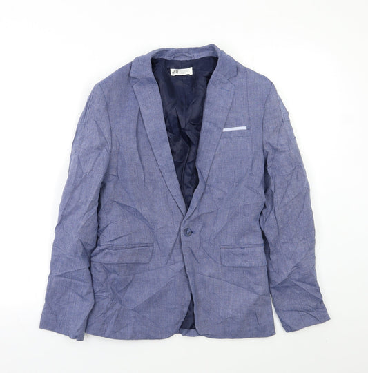 Womens UK Size S H&M Blue Jacket