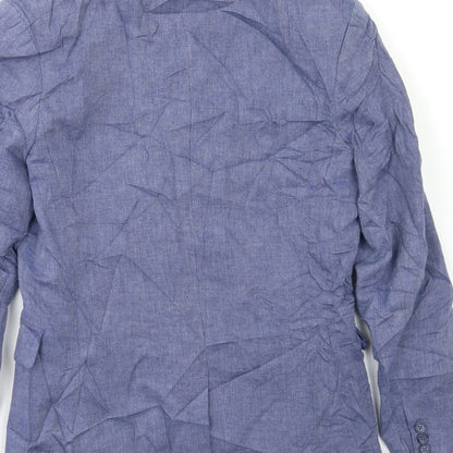 Womens UK Size S H&M Blue Jacket
