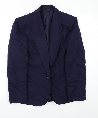 Womens UK Size S Preworn Blue Kimono Coat