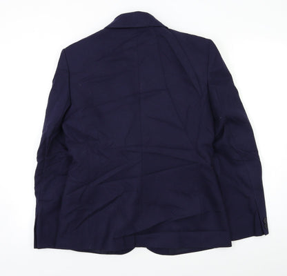 Womens UK Size S Preworn Blue Kimono Coat