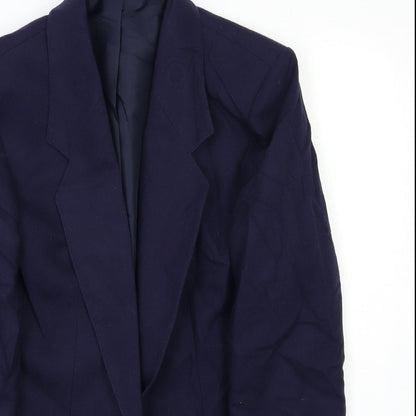 Womens UK Size S Preworn Blue Kimono Coat