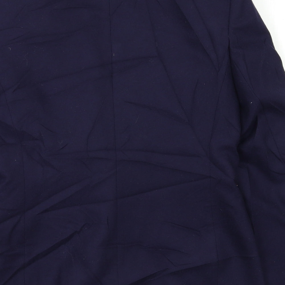 Womens UK Size S Preworn Blue Kimono Coat