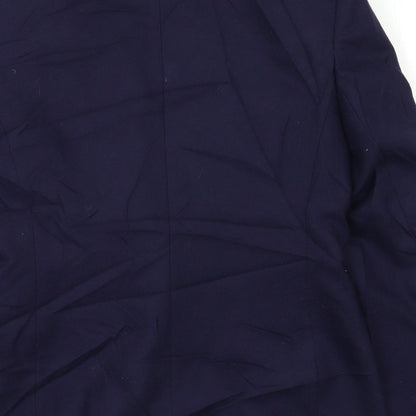 Womens UK Size S Preworn Blue Kimono Coat