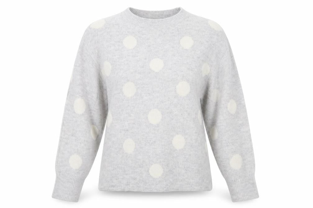 Womens UK Size S H&M Grey Pullover Jumper