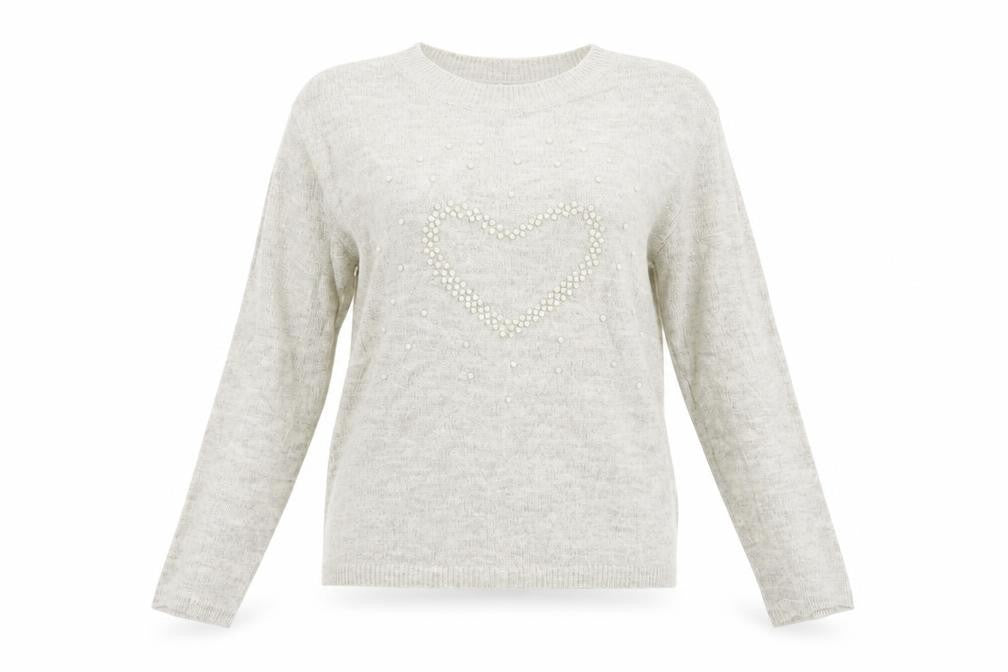 Womens UK Size 8 George Beige Pullover Jumper