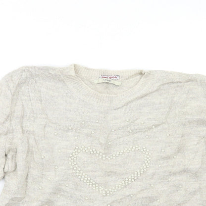 George Womens Beige   Pullover Jumper Size 8