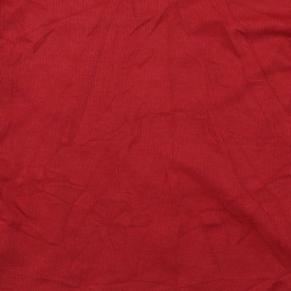 Womens UK Size M BM Red Pullover Jumper
