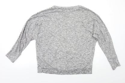 Dorothy Perkins Womens Grey   Pullover Jumper Size 14
