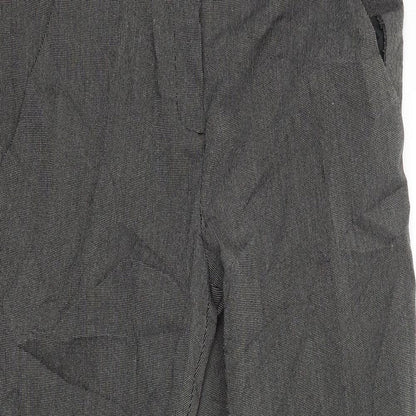 Womens UK Size 12 Marks and Spencer Regular Fit  Black Trousers
