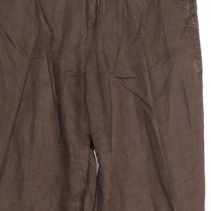 Vacknox  Womens Brown   Chino Trousers Size 36 L31 in