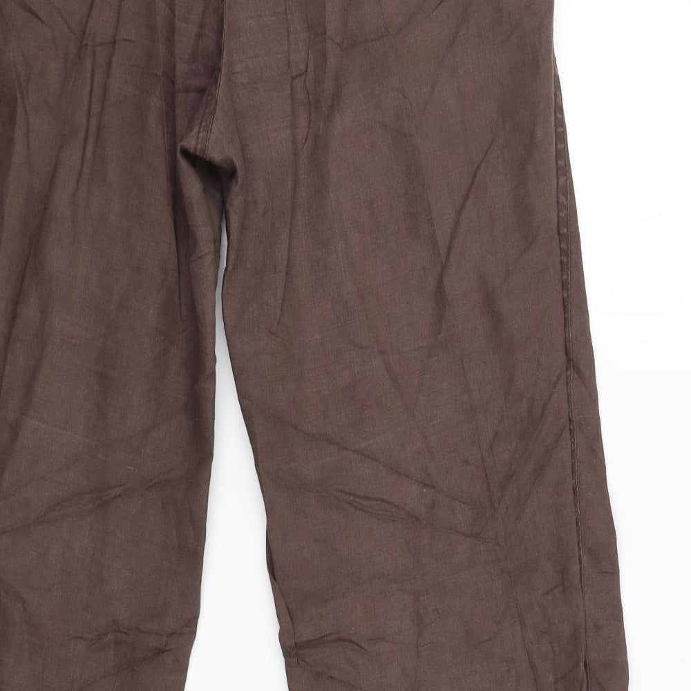 Vacknox  Womens Brown   Chino Trousers Size 36 L31 in