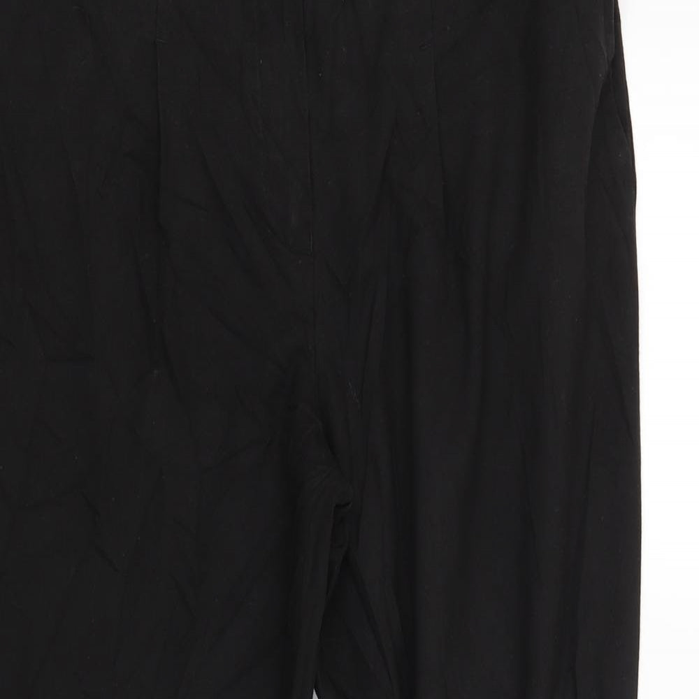 NEXT Womens Black   Trouser Suit Suit Trousers Size 14 L25 in