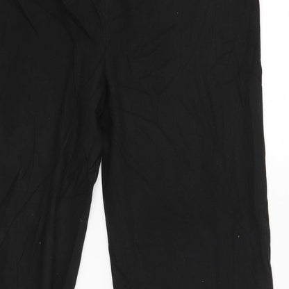 NEXT Womens Black   Trouser Suit Suit Trousers Size 14 L25 in