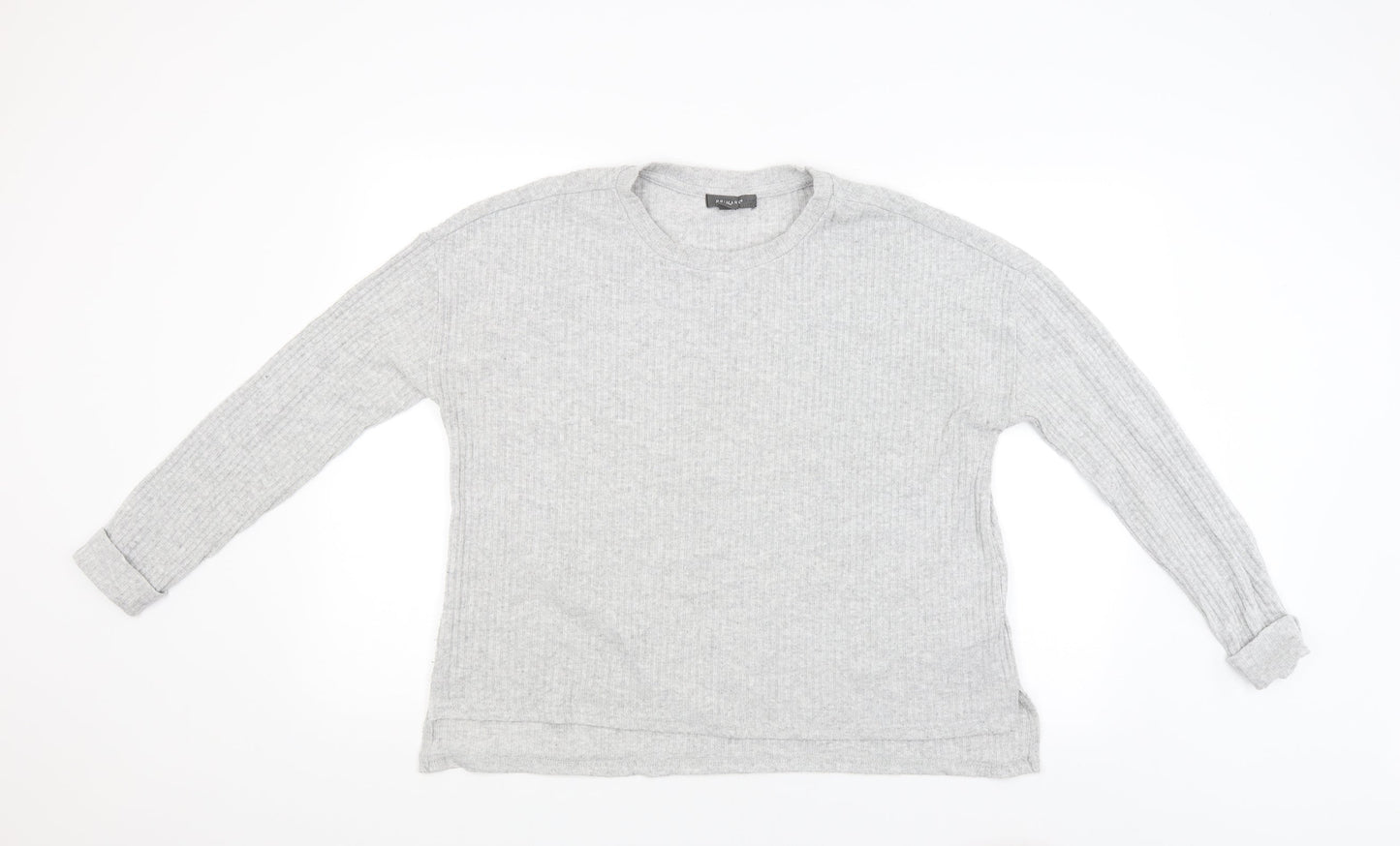 Primark Womens Grey   Pullover Jumper Size M