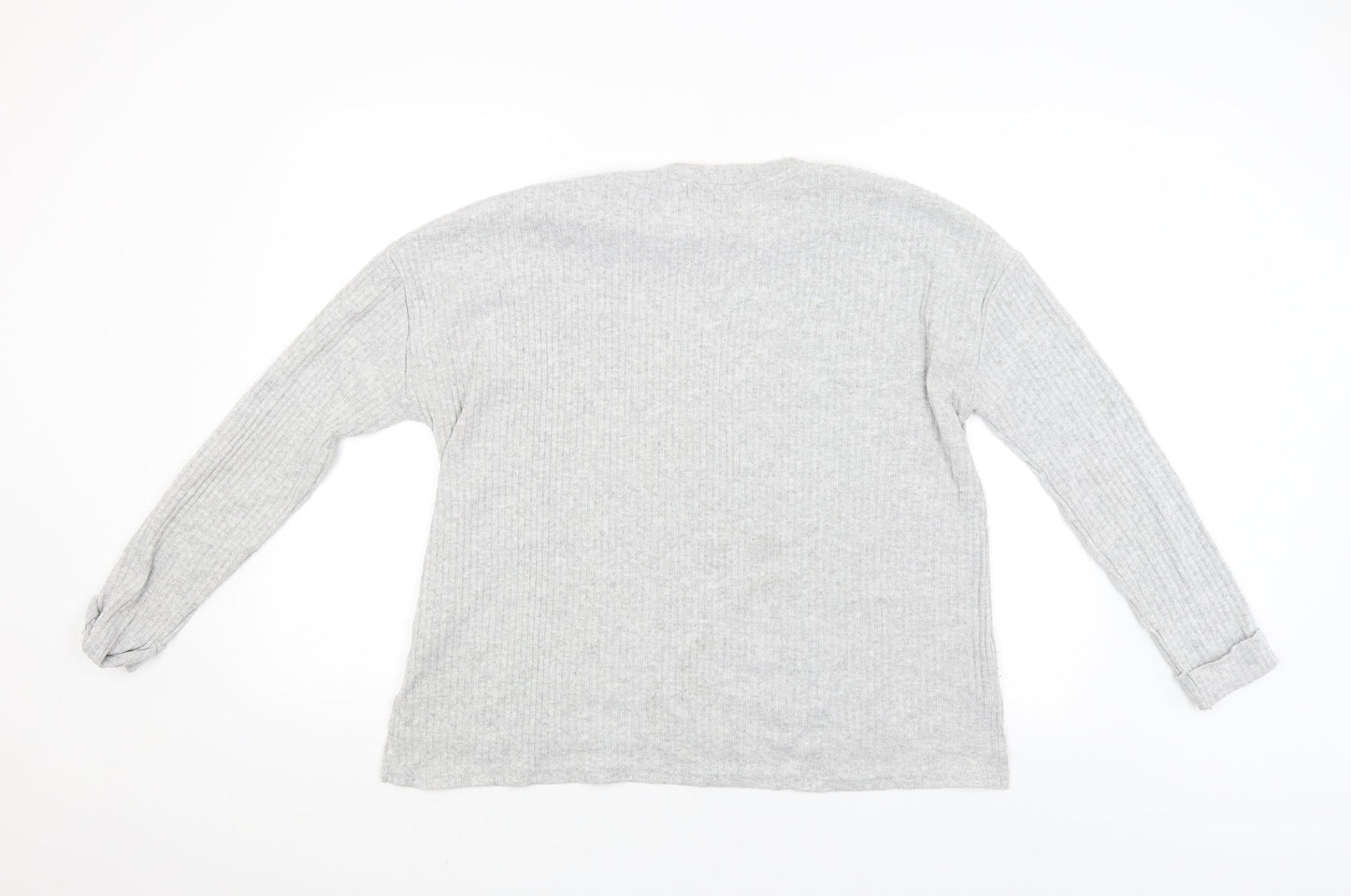 Primark Womens Grey   Pullover Jumper Size M