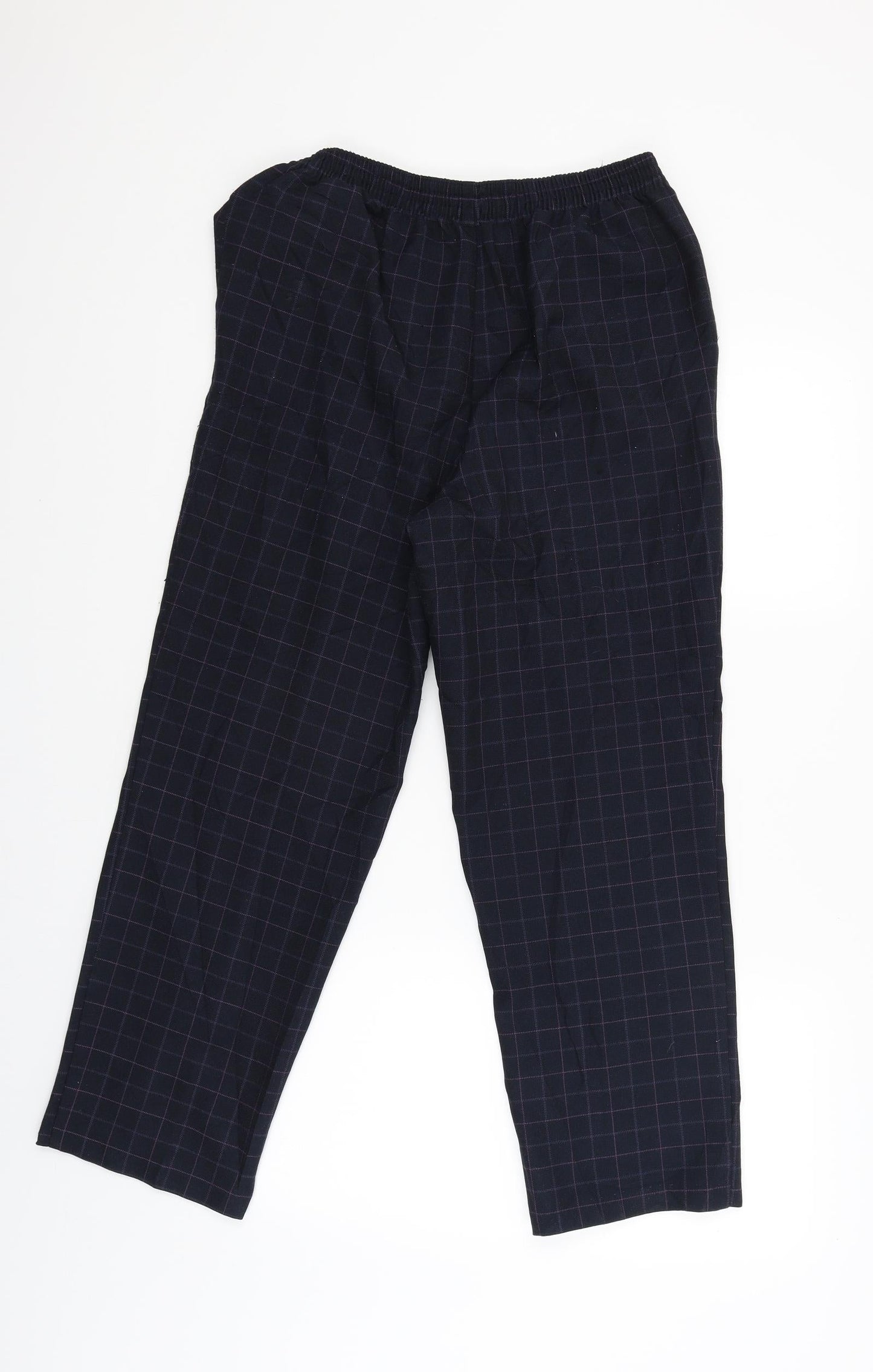 Womens UK Size 12 Marks and Spencer Regular Fit Jegging Blue Trousers