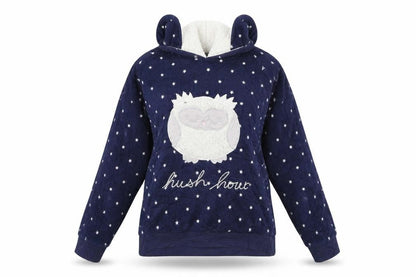 Marks & Spencer Womens Blue   Pullover Hoodie Size 14