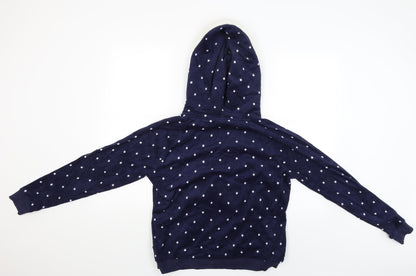 Marks & Spencer Womens Blue   Pullover Hoodie Size 14