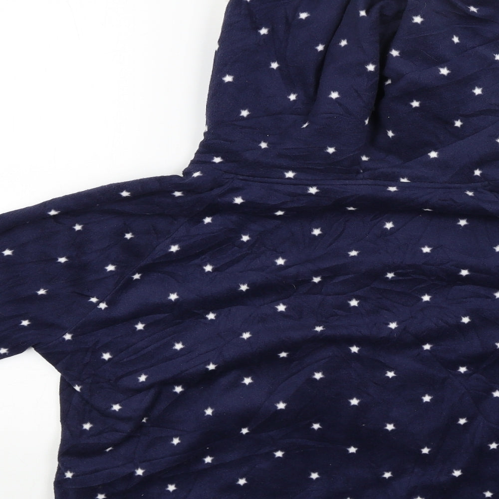 Marks & Spencer Womens Blue   Pullover Hoodie Size 14