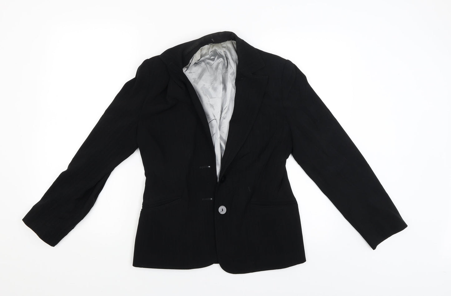 BHS Womens Black   Jacket Blazer Size 8